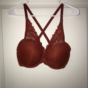 Burnt orange bra
